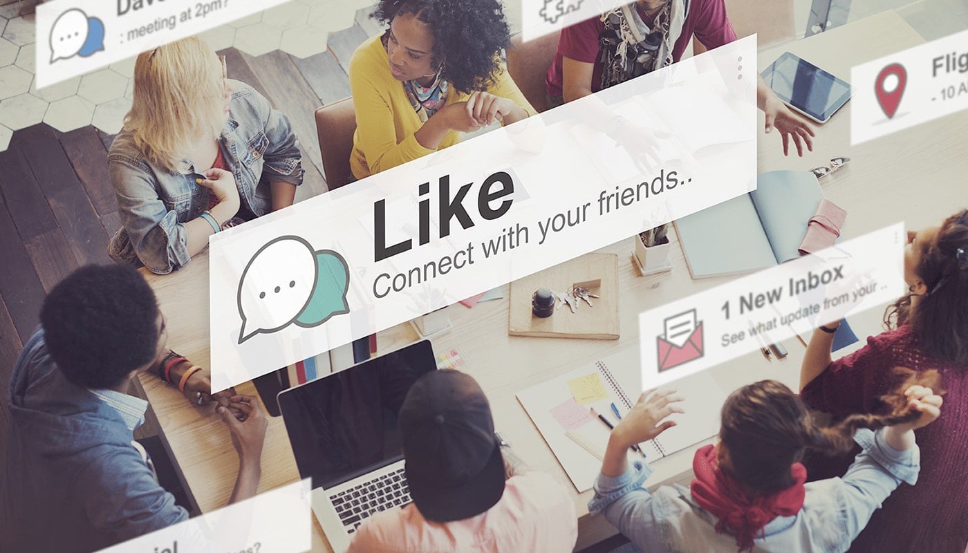 Connect with your friends..
