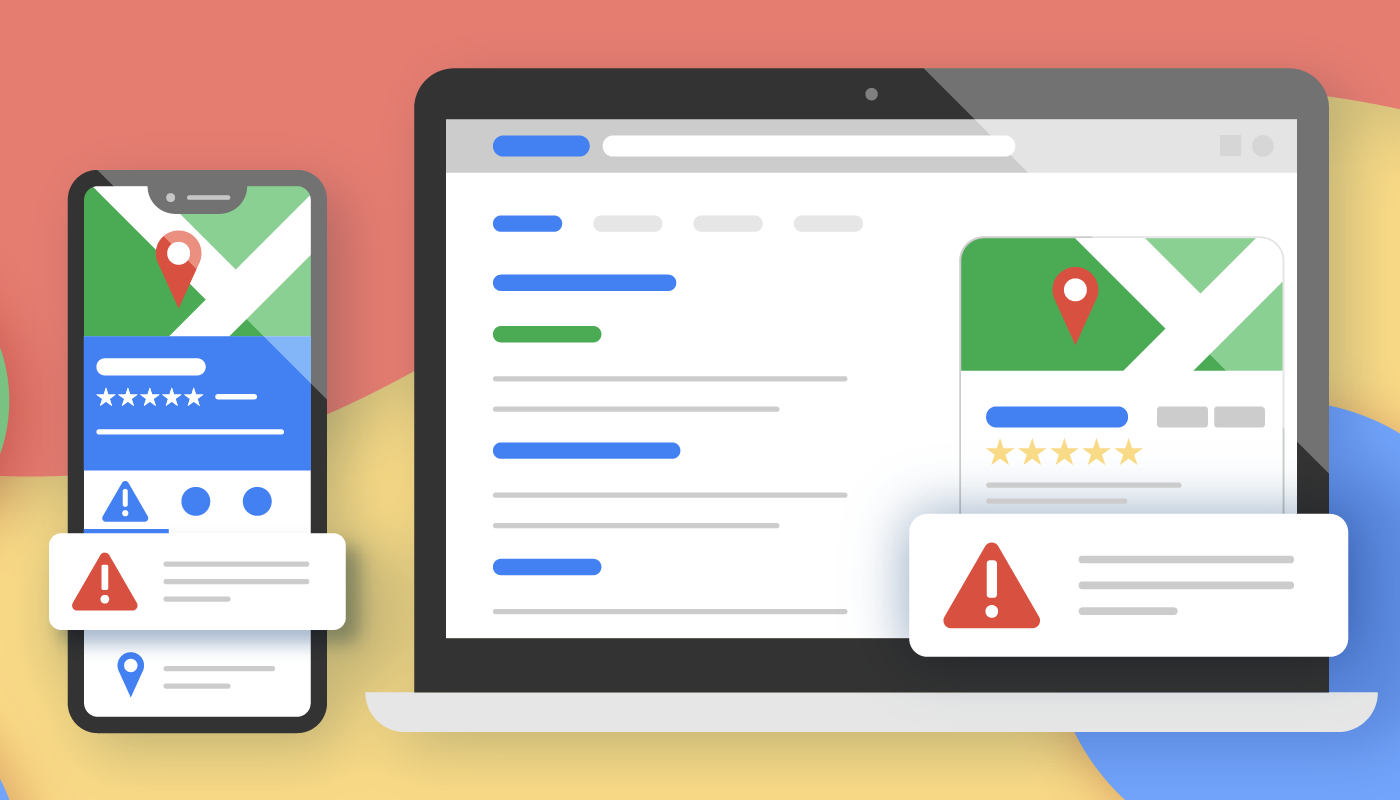 google maps showing on mobile and desktop
