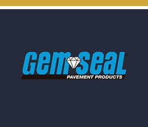 gemseal pavement products display advertising