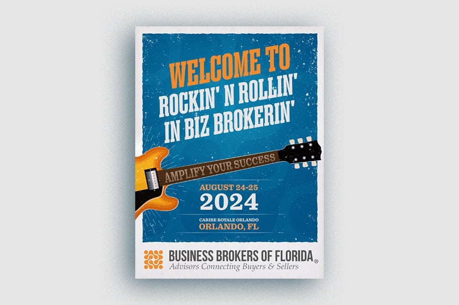 business brokers of florida conference theme poster