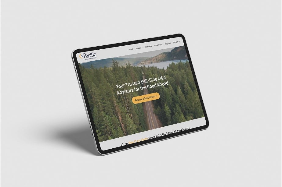 pacific mergers mockup